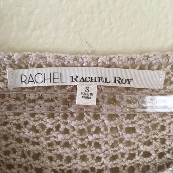 Rachel Roy Multicolor Striped Open Knit Sweater - Picture 5 of 8